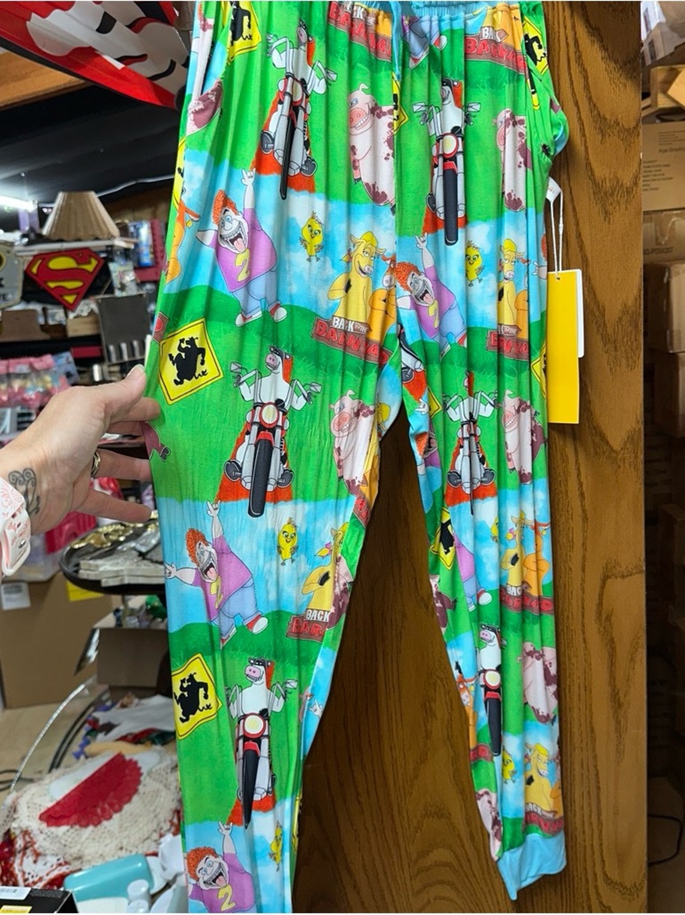 Lg Barnyard movie Super soft PJ Pants